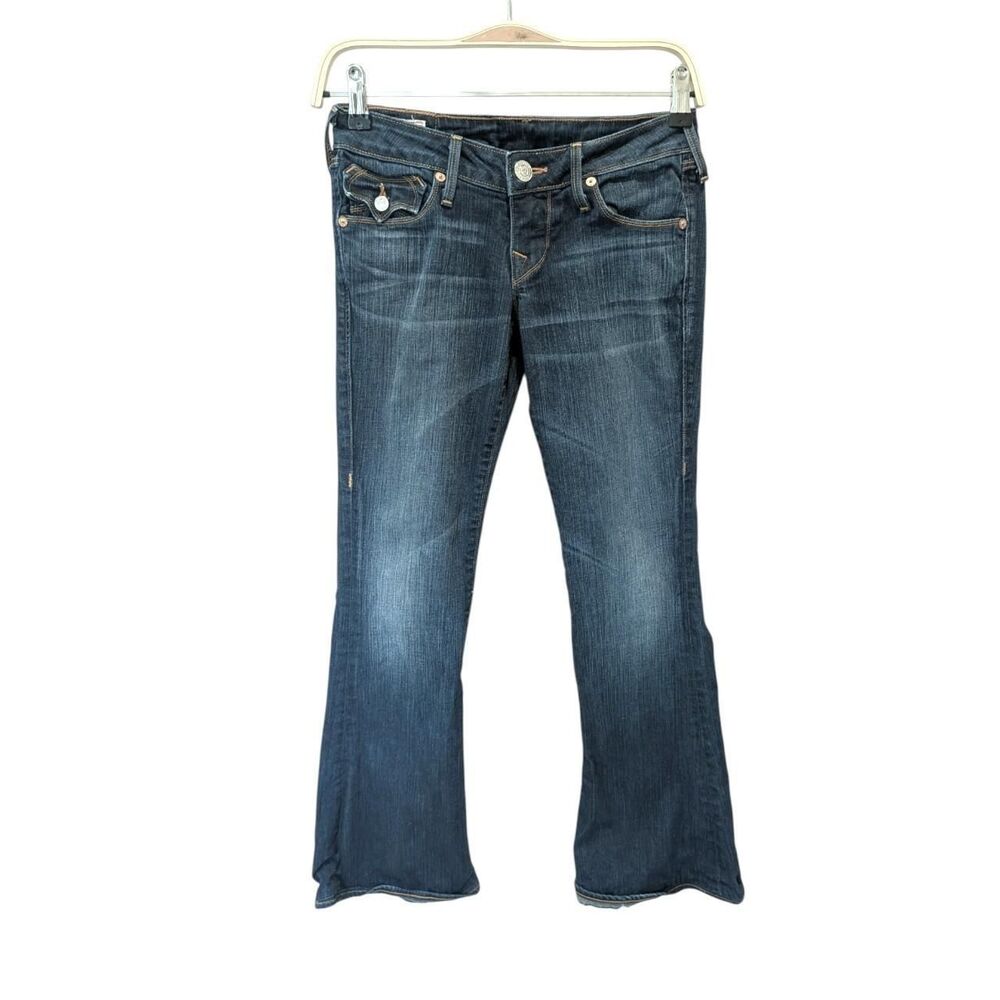 true religion bootcut jeans section carrie dark wash y2k 25 USA made vintage